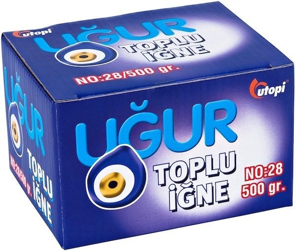 Uğur Toplu İğne No:28 500Gr 28/500 Brnu4