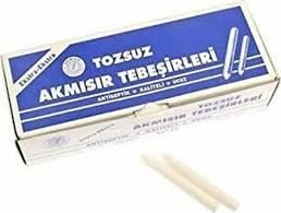 Akmısır Tozsuz Tebeşir Beyaz 100 lü