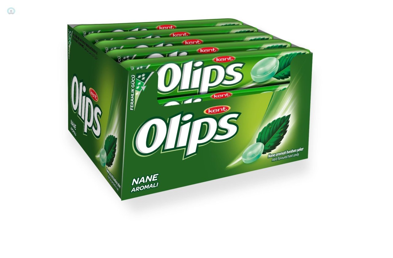 Olips Nane Aromalı Bonbon Şeker 24X28Gr