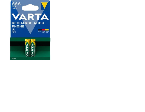 Varta 550 mAh Şarjlı AAA İnce Kalem Pil 2li