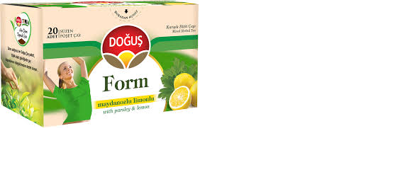 Doğuş Form Maydanozlu Limonlu Süzen Poşet Çay 2,5Gr 20'Li