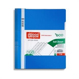 Cassa 7730 Telli Dosya Eco Mavi 50li Paket