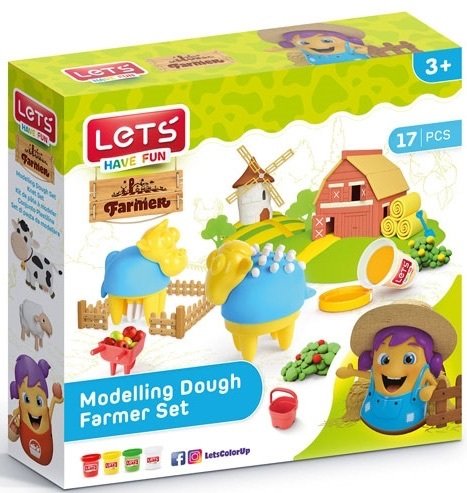 Lets Oyun Hamuru Çiftlik Seti L9007