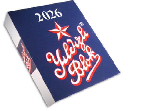 Yıldızlı Blok Masa Takvimi 2026