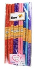 Lino Elyaf Kağıt 10 Renk 10Lu (60X60Cm) 3914