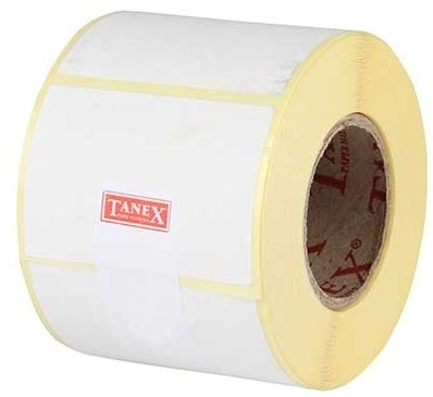 Tanex Eco Termal Barkod Etiket 100x150 Çap 40mm 500lü