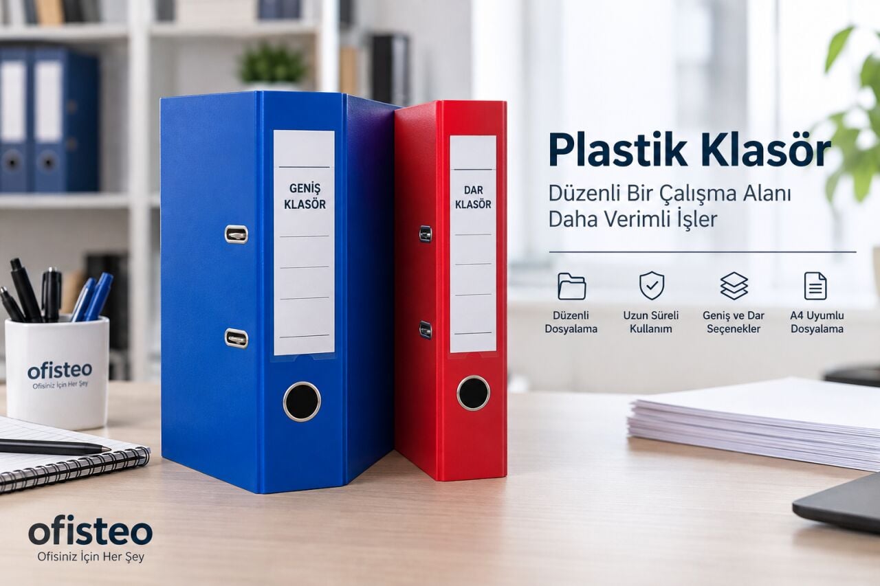 Plastik Klasör Nedir? Geniş ve Dar Plastik Klasör Seçimi