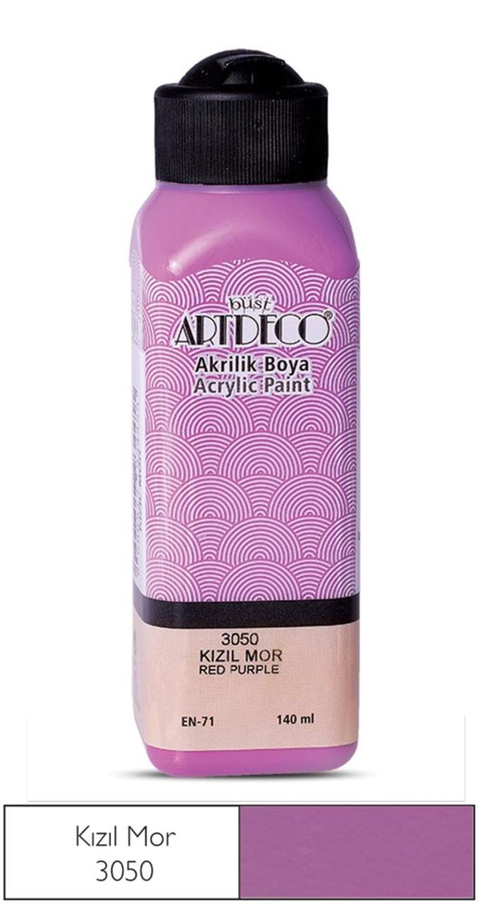 Artdeco Akrilik Boya 140 Ml Kızıl Mor Y-070R-3050