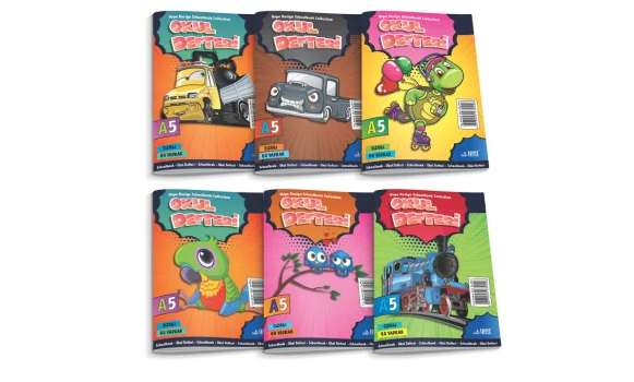 Umut Defter A5 Lise Karton Kapak 40 Yaprak Kareli