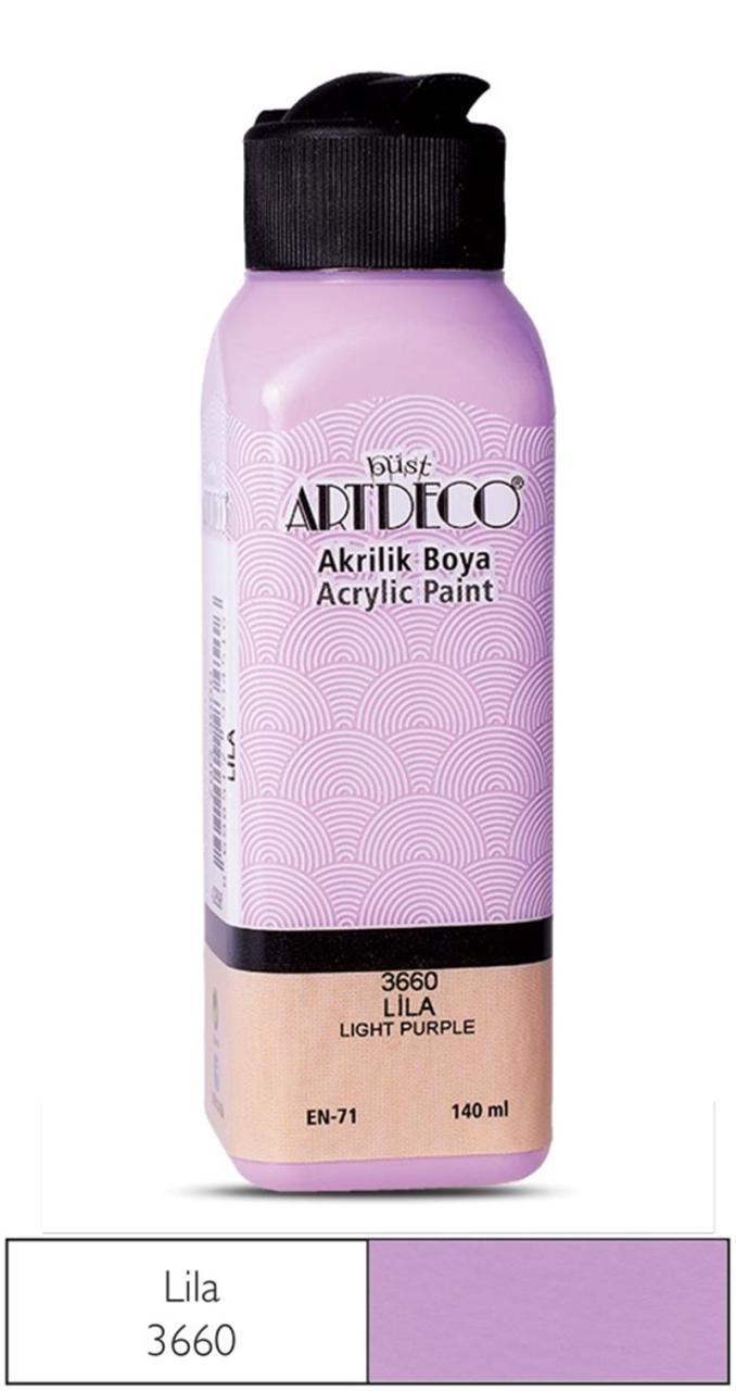Artdeco Akrilik Boya 140 Ml Lila Y-070R-3660