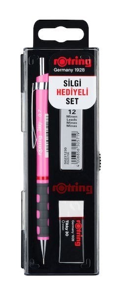 Rotring Tıkky Versatil Uçlu Kalem Okul Seti 0.7 Neon Pembe
