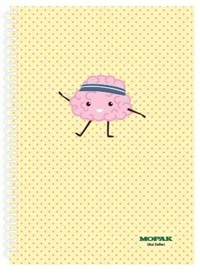 Mopak Spiralli Defter A5 120 Yaprak Çizgili