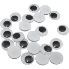 Notton Oynar Göz 12Mm 40 Adetli Siyah Nt-6026