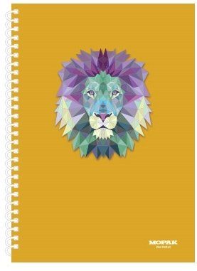 Mopak Defter Spiralli A4 72 Yaprak Çizgili