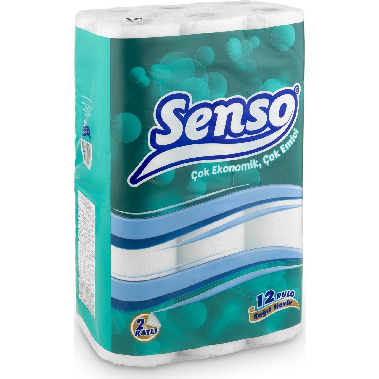 Senso Kağıt Havlu 2 Katlı 12 Rulo