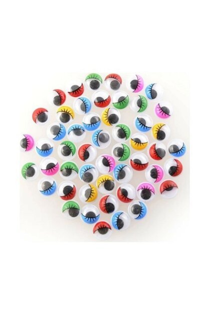 Notton Oynar Göz 15Mm 50 Adetli Renkli Nt-6031