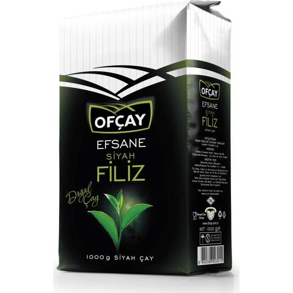 Ofçay Efsane Filiz Çay 1000 Gr.
