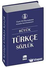 Ema Büyük Türkçe Sözlük Biala Kapak