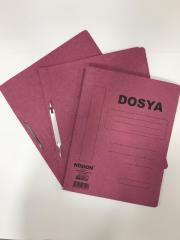 Notton Tam Kapak Pembe Karton Telli Dosya 50 Adetli Nt-6051