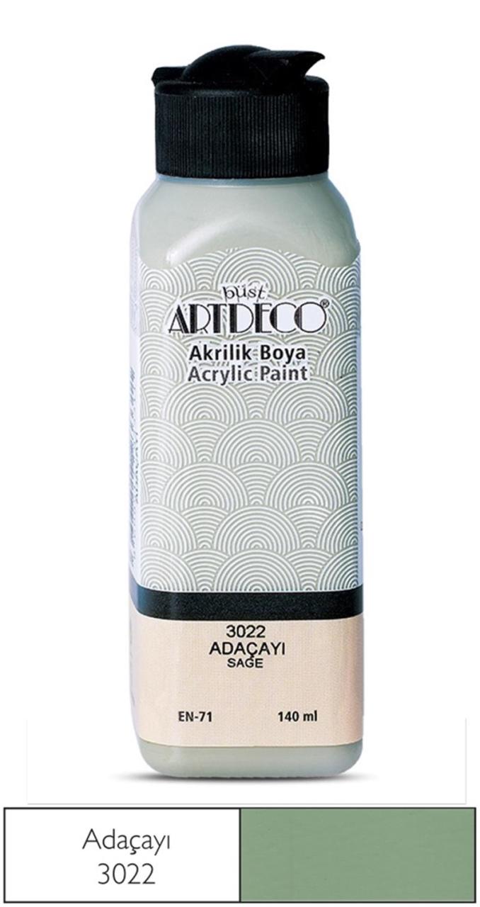 Artdeco Akrilik Boya 140 Ml Adaçayı Y-070R-3022