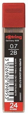 Rotring Min 0.7 mm 2B Süper Polimer 2089895