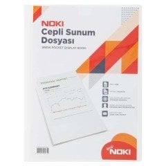 Noki Sunum Dosyası Cepli 40 Lı Beyaz 64140-N-020