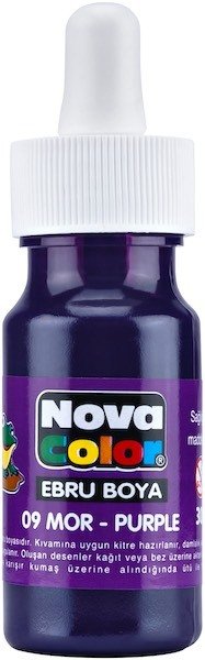 Nova Color Ebru Boya Mor Şişe Nc-248