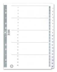 Serve Separatör 1-20 Rakam A4 SV-5326