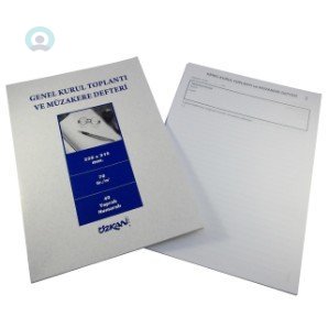 Özkan Genel Kurul Top. Ve Müz. Defteri Num. 40 Yp.