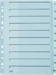 Serve Separatör Klasik 1-10 Rakam Renkli SV-5524/K