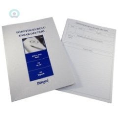 Özkan Yönetim Kurulu Karar Defteri 40 Yaprak