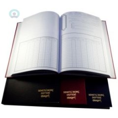 Özkan Senetli Borç Defteri  Ciltli                      160 Yp.