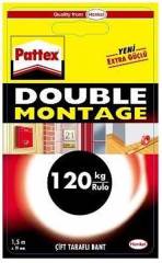 Pattex Double Montage Çift Taraflı Bant 19mmx1,5m 1483609-2928444