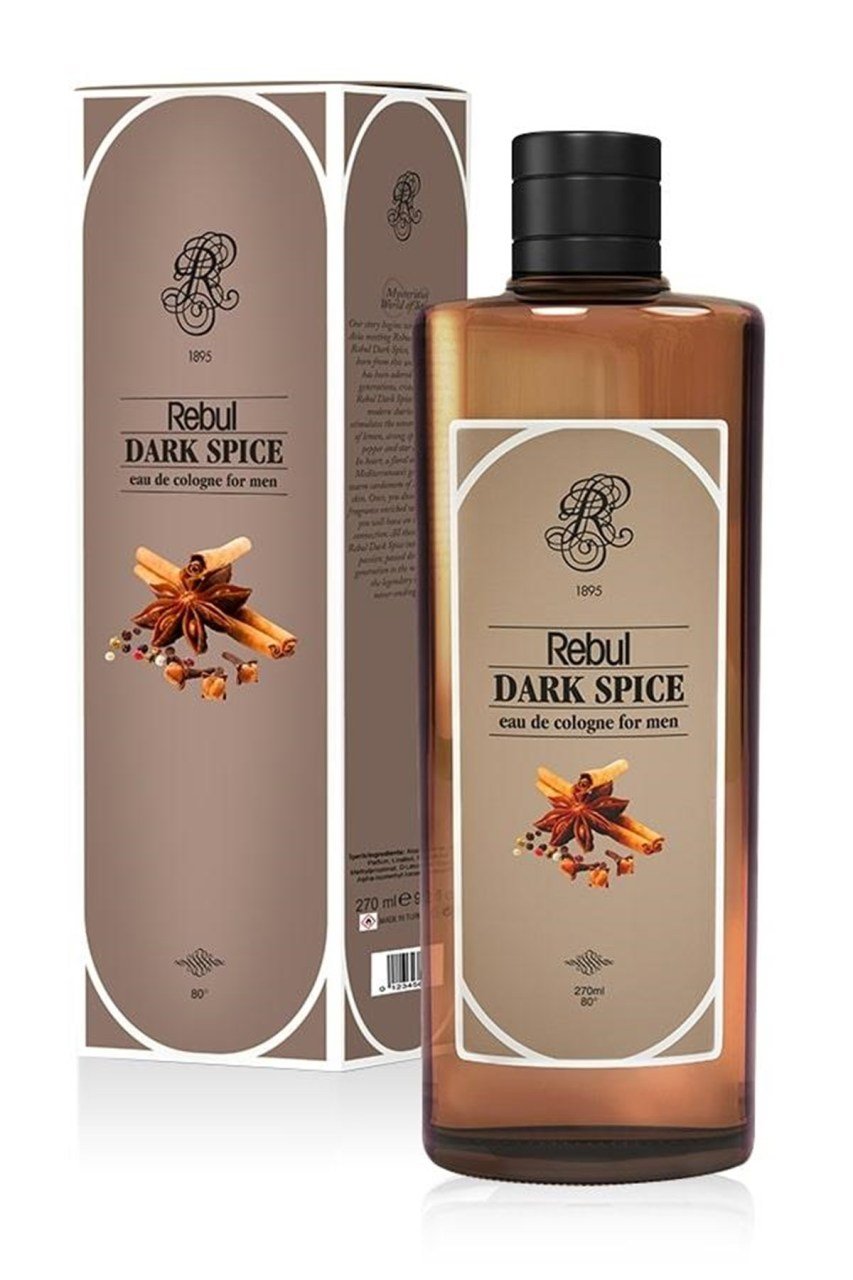 Rebul Dark Spice Kolonya Cam Şişe 250ml.