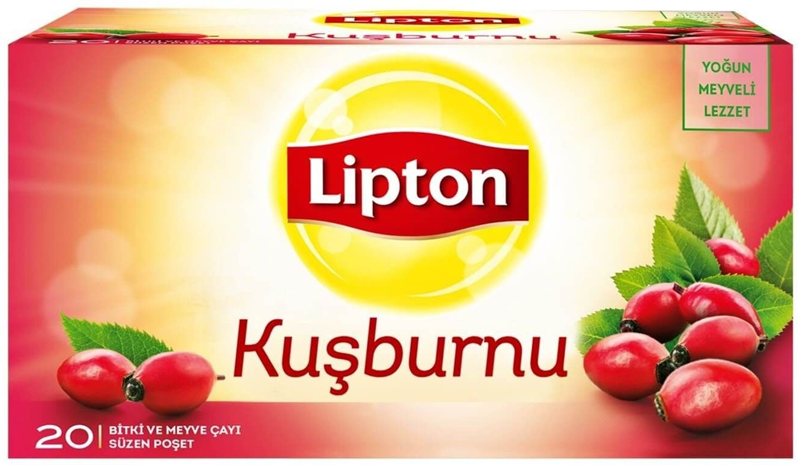 Lipton Bitki Çayı Kuşburnu Çayı 2grx20li