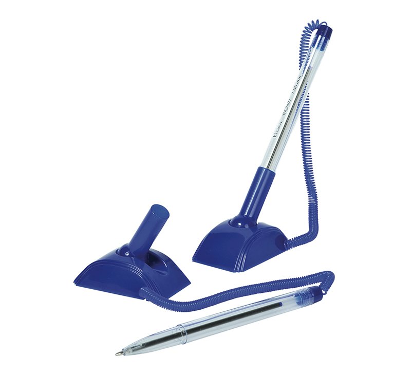Ticon Bk2401 Spiralli Banko Ve Masa Kalemi Mavi