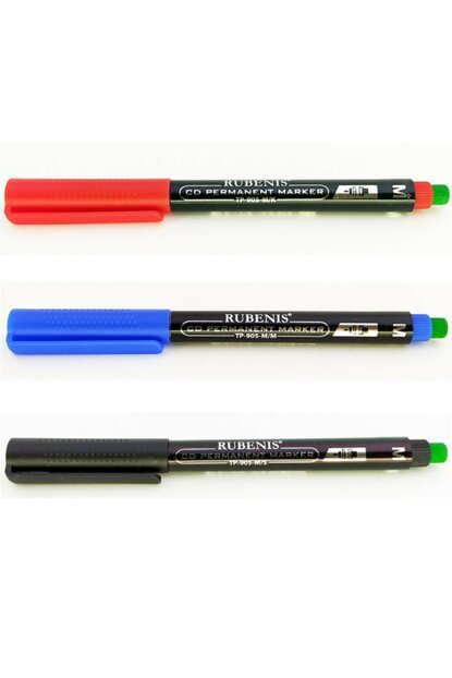 Rubenis Mavi  Silgili Cd Kalemi (S) (Yeni) Tp-906-S/M