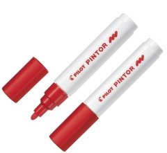 Pilot Pintor Dekorasyon Kalemi M Kırmızı SW-PT-M-R