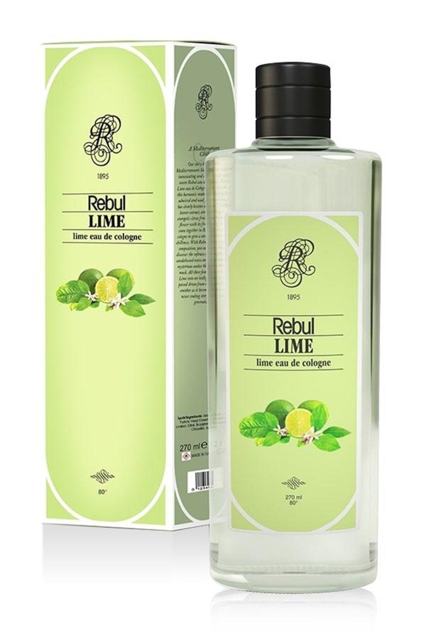 Rebul Lime Kolonya Cam Şişe 250ml.