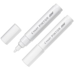 Pilot Pintor Dekorasyon Kalemi M Beyaz SW-PT-M-W