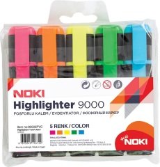 Noki Fosforlu Kalem 5 Li 90005Pvc