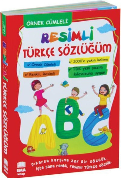 Ema Resimli Türkçe Sözlüğüm Büyük Boy - Emakitap