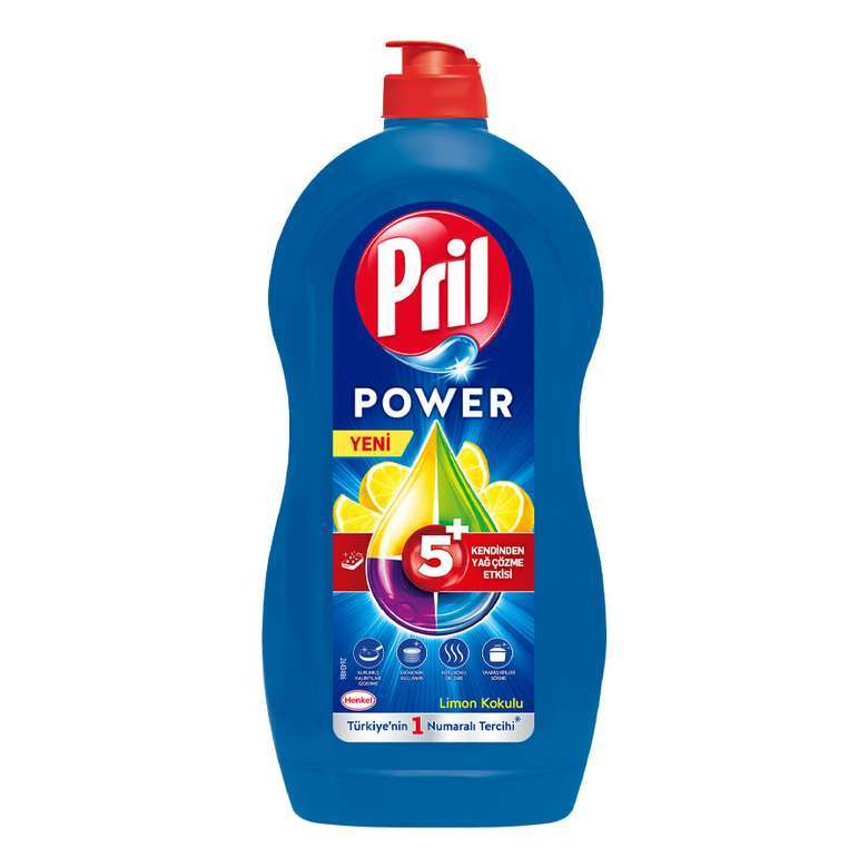 Pril Power Bulaşık Deterjanı Limon 675 Gr