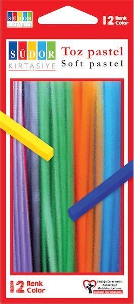 Südor Pastel Toz 12 Renk Bs97