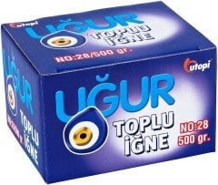 Uğur Toplu İğne No:28 500Gr 28/500 Brnu4