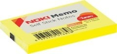 Noki Yapışkanlı Not Kağıdı 51X75 12006S Limon Sarısı