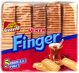 Ülker Finger Bisküvi 5X150Gr