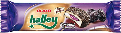 Ülker Halley Mini Karadut Dolgulu 74Gr