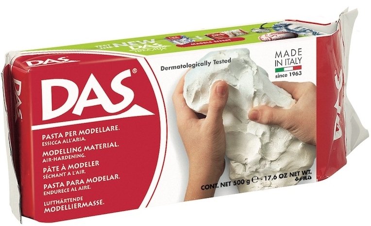 Das Seramik Hamuru Beyaz 1/2 Kg 387000