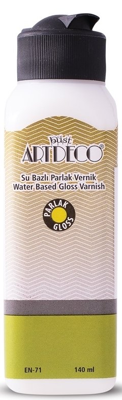 Artdeco Vernik Su Bazlı 140Ml. Parlak Y-073R-001